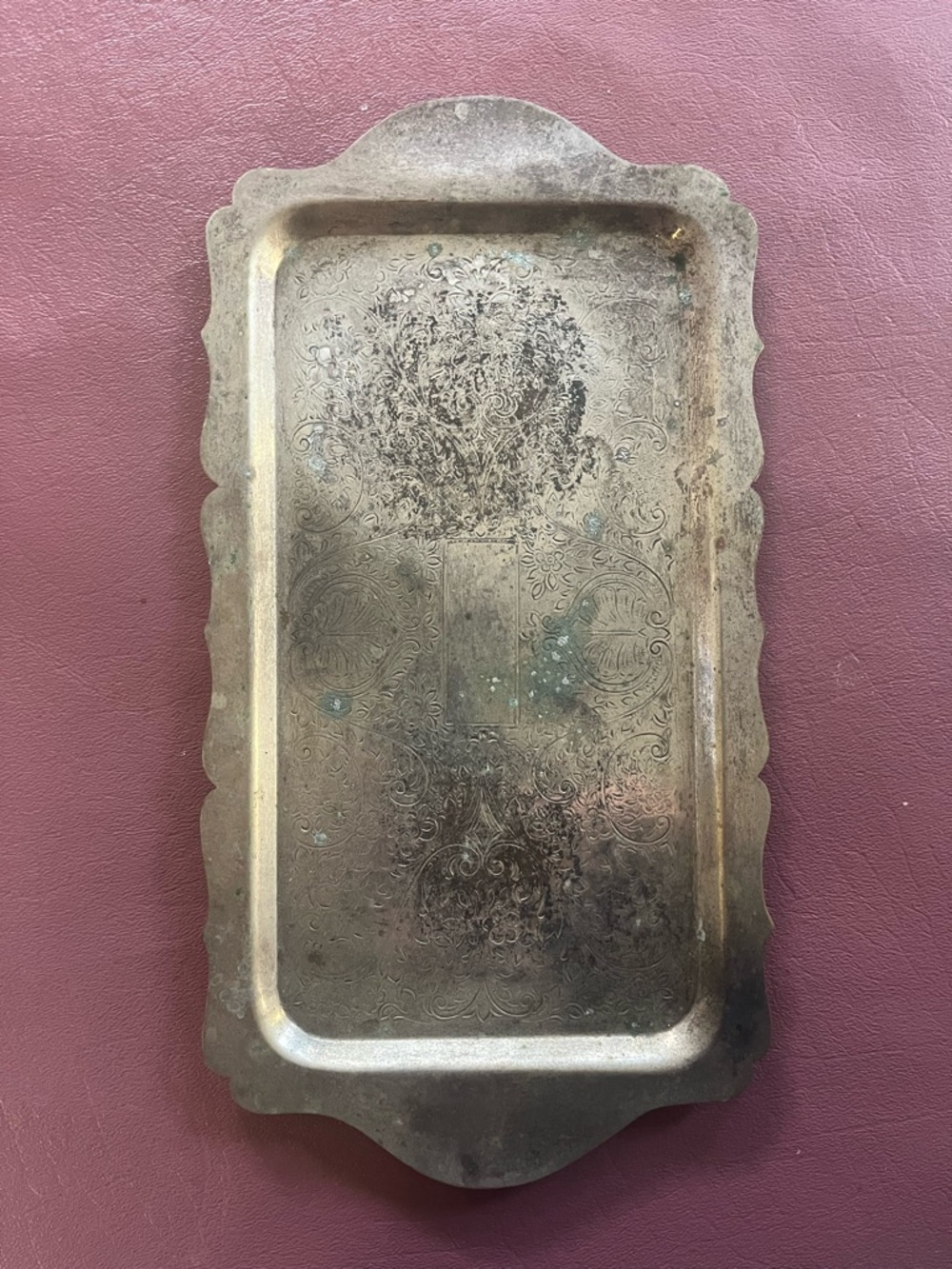 Vintage FB Rogers Silver plated small Serving tray.